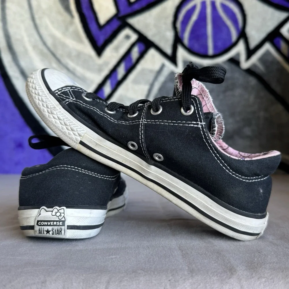 Size‎ 4 - Converse Hello Kitty Chuck Taylor All Star Madison Ox Low Top Junior